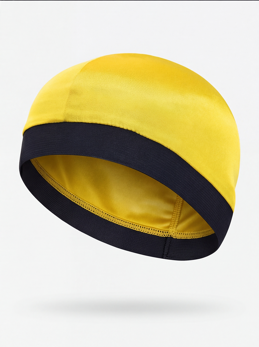 Yellow Wave Cap – Saint Durag – lifestyle view