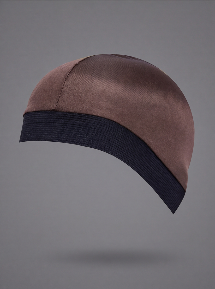 Brown Skull Cap – Saint Durag – lifestyle view