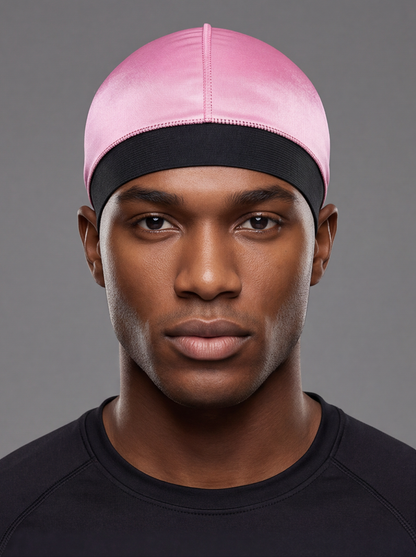 Pink Skull Cap – Saint Durag – front view