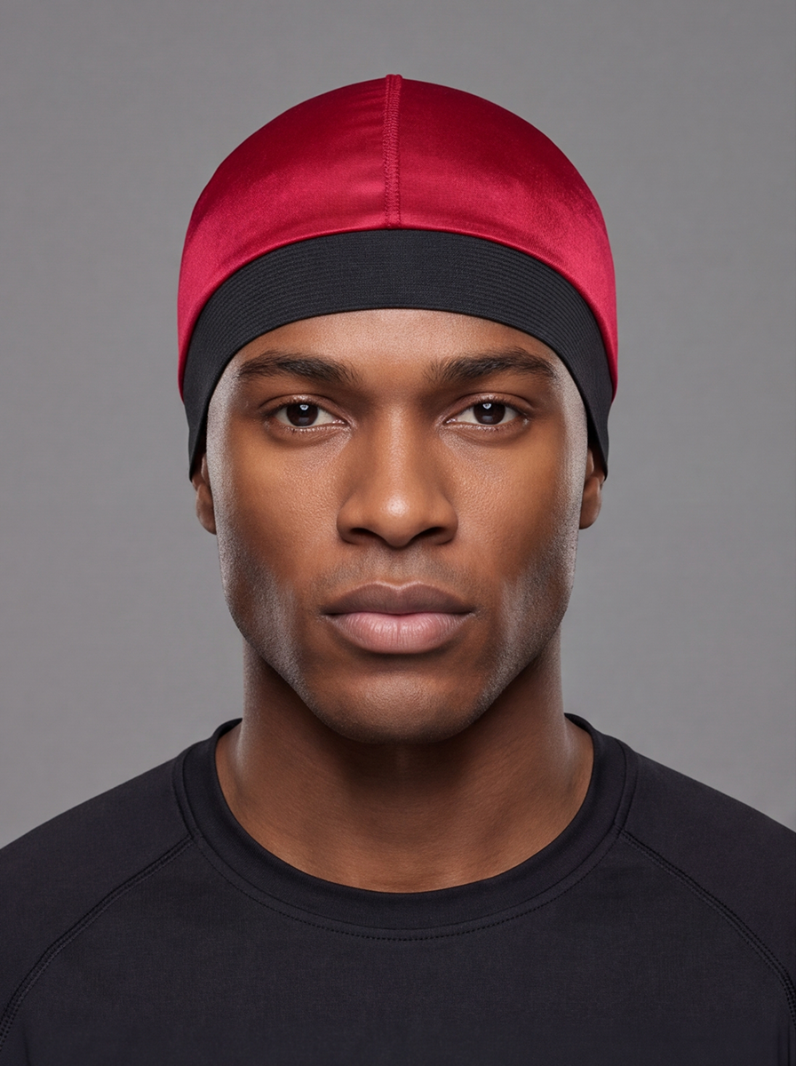 Red Skull Cap – Saint Durag – front view