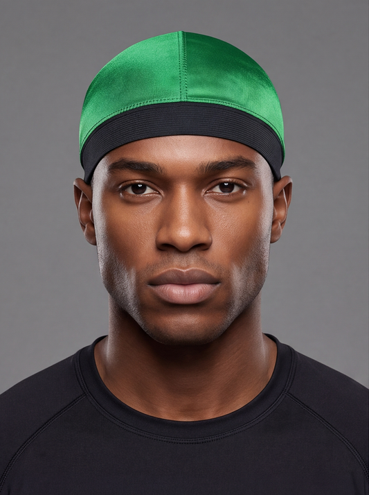 Green Skull Cap – Saint Durag – front view