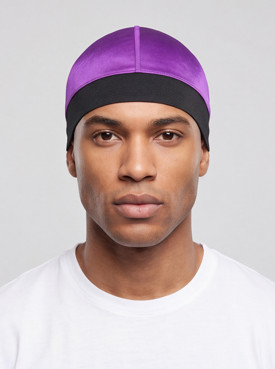 Purple Skull Cap – Saint Durag – front view