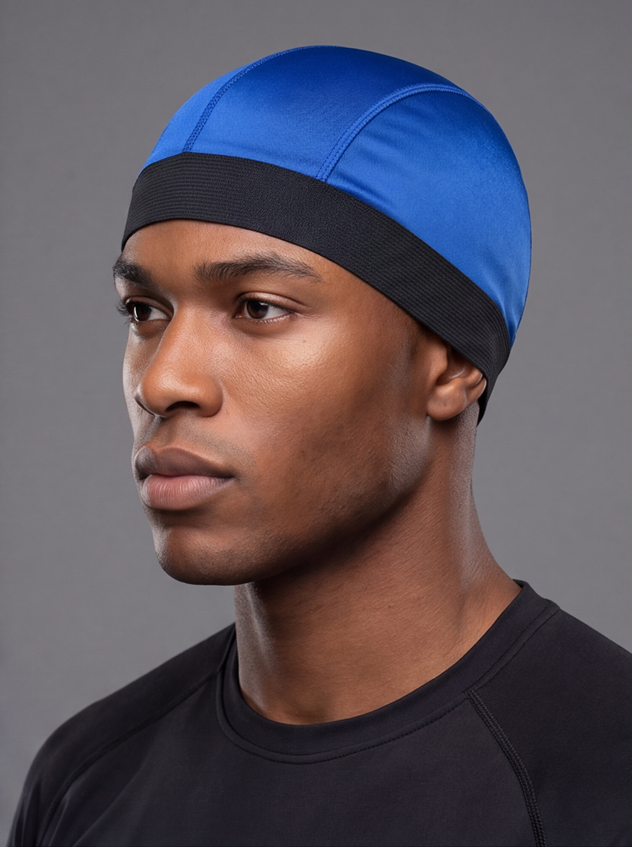 Blue Wave Cap – Saint Durag – side view