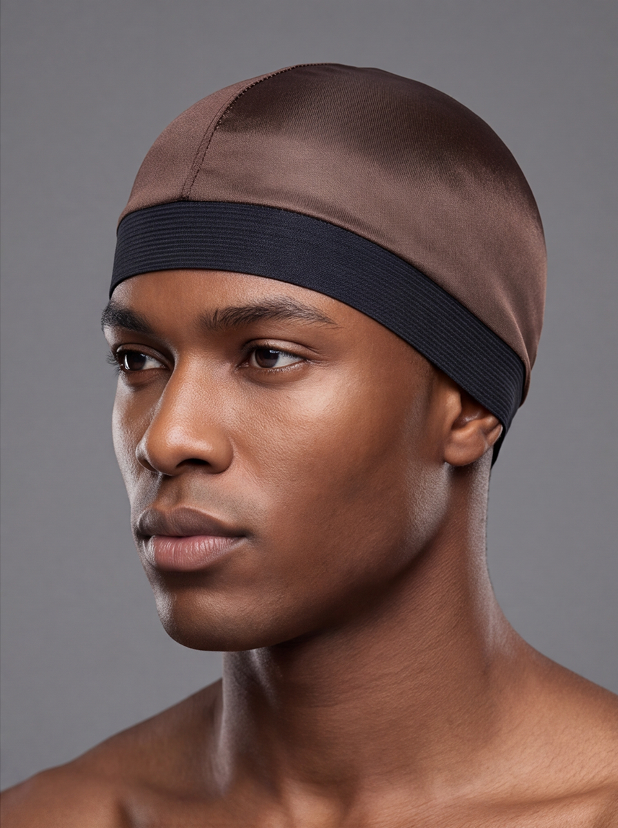 Brown Wave Cap – Saint Durag – side view