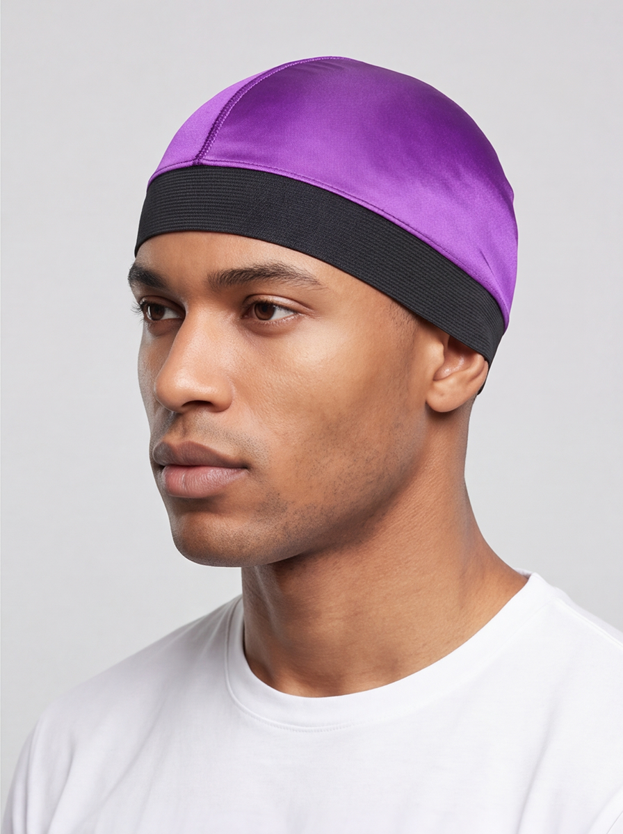 Purple Wave Cap – Saint Durag – side view