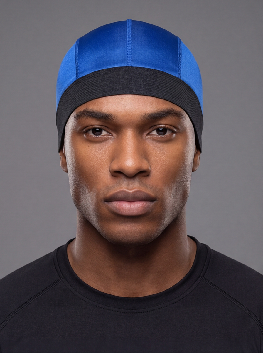 Blue Wave Cap – Saint Durag – front view