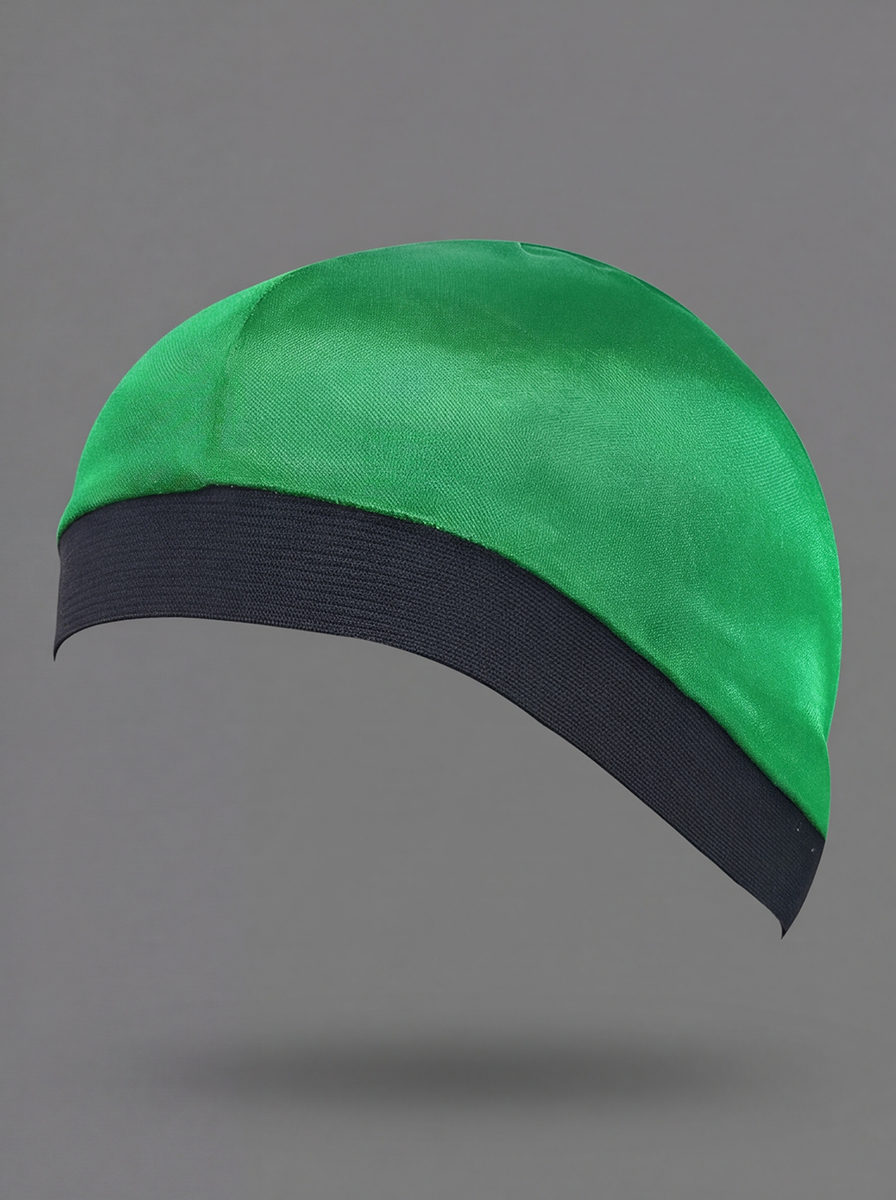 Green Skull Cap – Saint Durag – lifestyle view