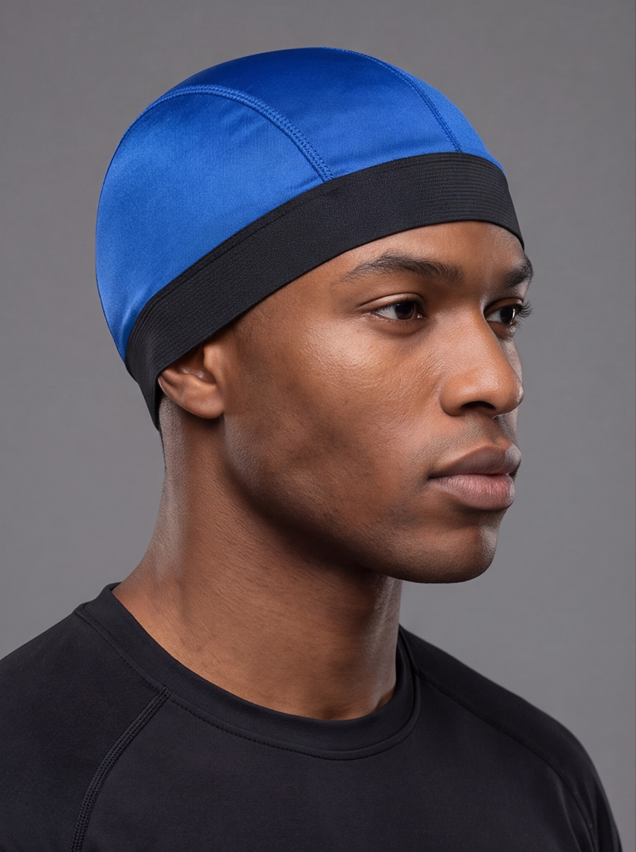 Blue Wave Cap – Saint Durag – detail view