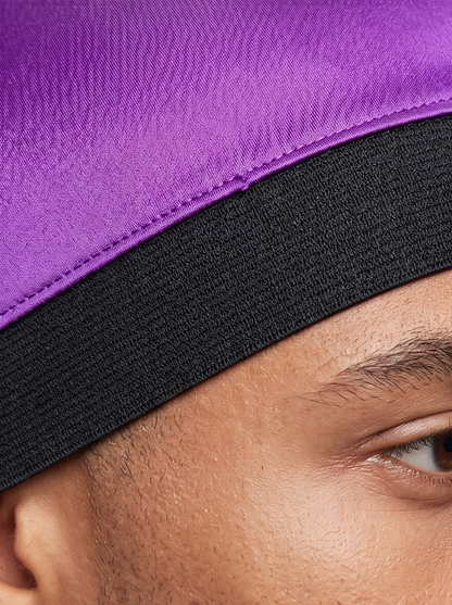Purple Skull Cap – Saint Durag – lifestyle view