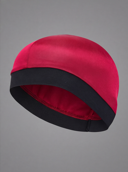Red Skull Cap – Saint Durag – lifestyle view