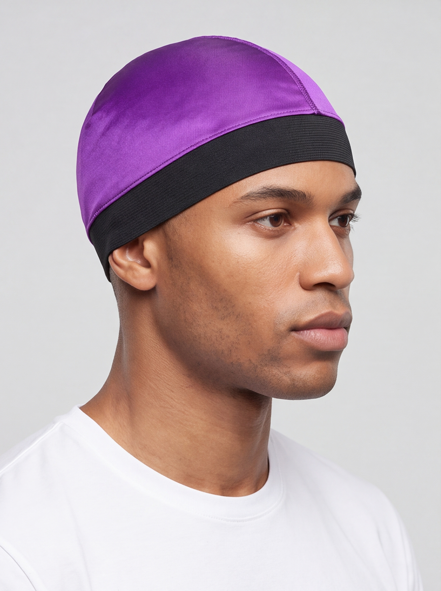 Purple Skull Cap – Saint Durag – detail view