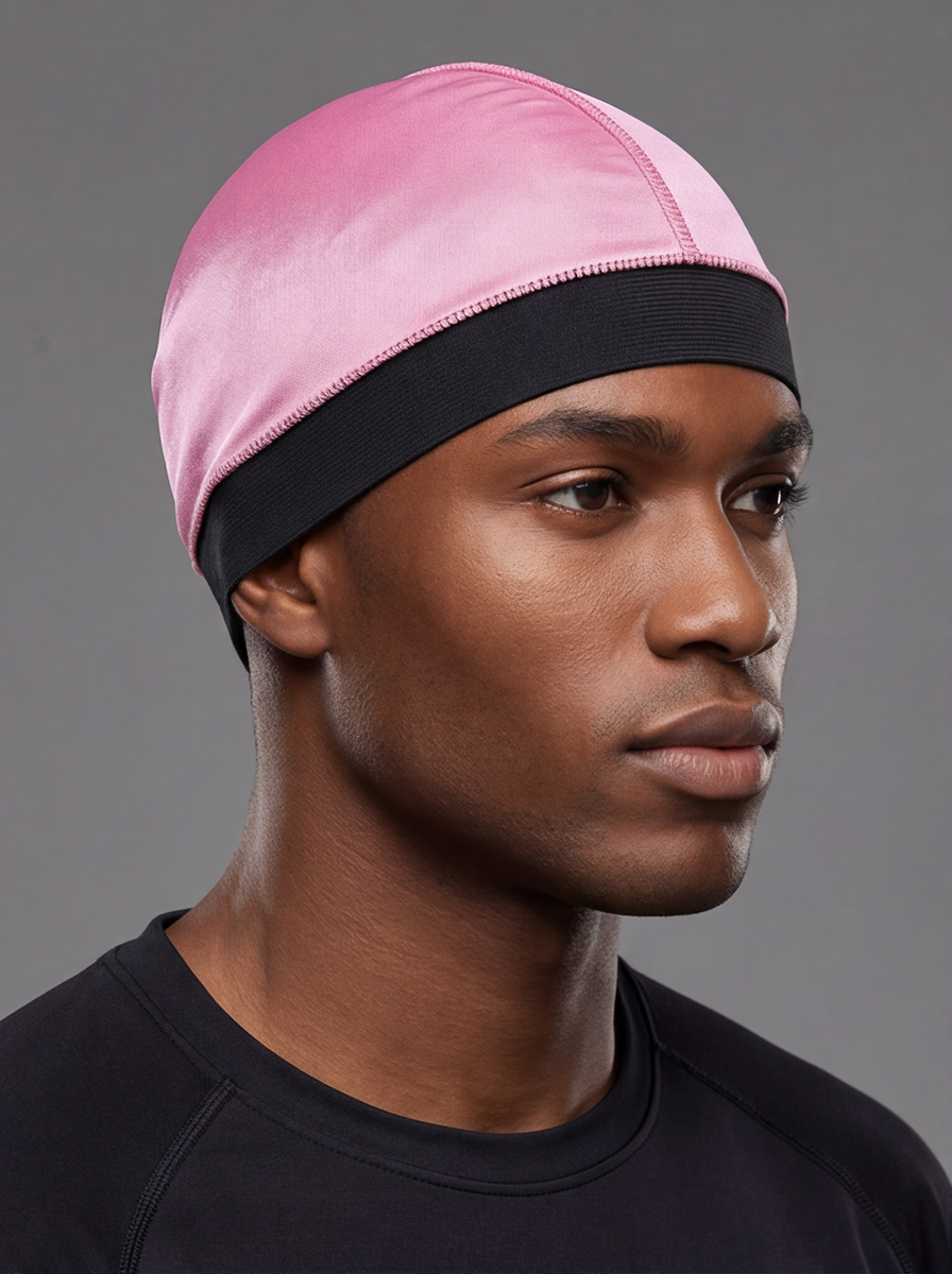 Pink Skull Cap – Saint Durag – detail view