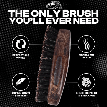 Soft/Medium Wave Brush – Saint Durag – view 6